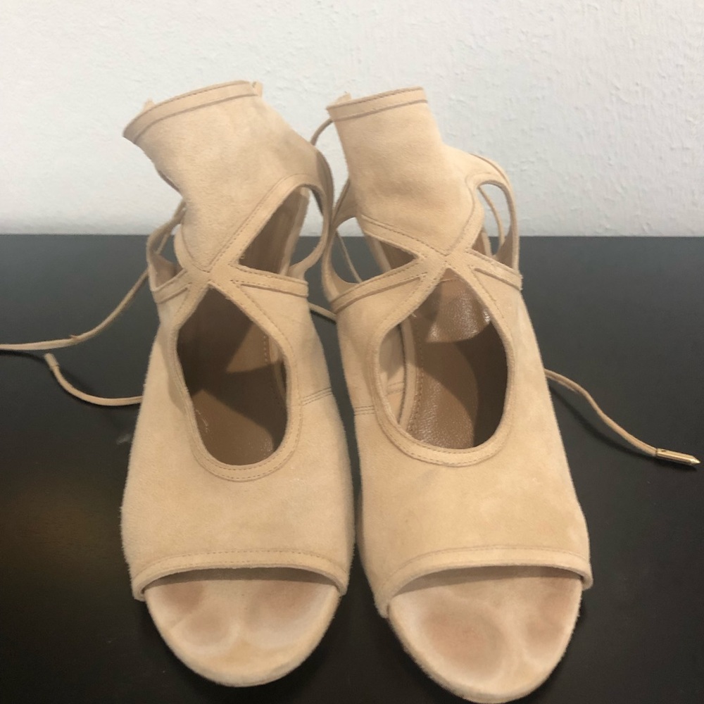 Aquazurra Sexy Thing Cutout Booties